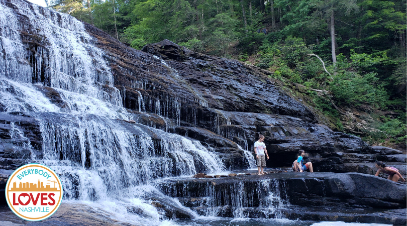 The Cascades at Cane Creek in Fall Creek Falls State Park